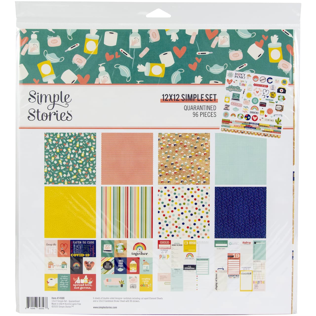 Simple Stories™ Quarantined Collection Kit, 12 x 12